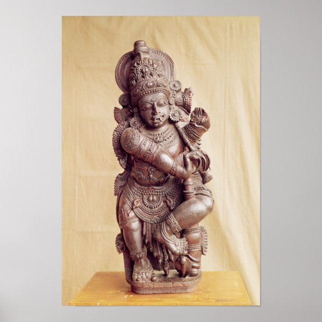 Poster Durga, do sul da Índia (Frente)