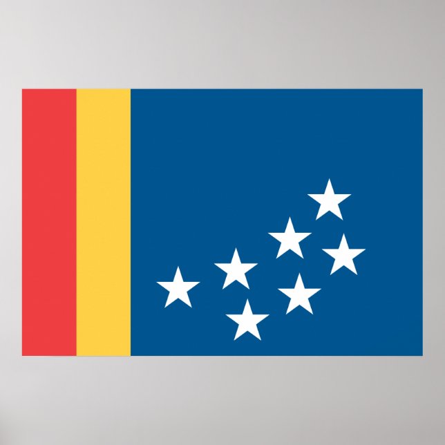 Póster Durham, Carolina do Norte, Estados Unidos (Frente)