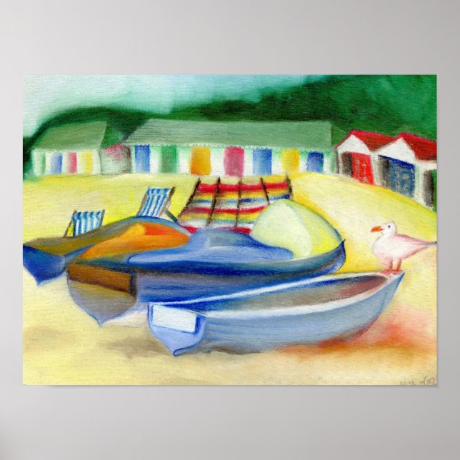 Poster Durley Chine Seagull 2012 (Frente)