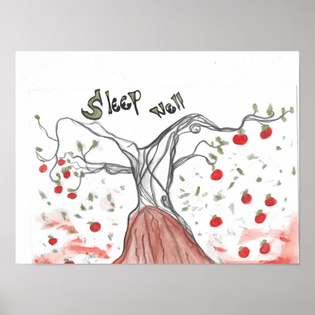 Poster Durma Bem  (Frente)