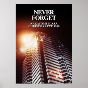 Poster DURO de Natal do VENDEDOR QUENTE Morre Nunca Esque