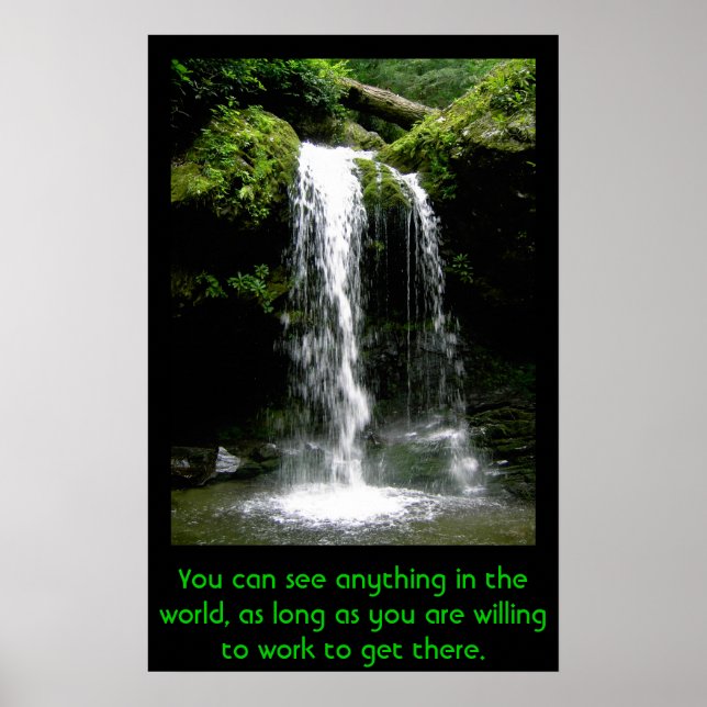 Póster Duro de trabalho (Frente)