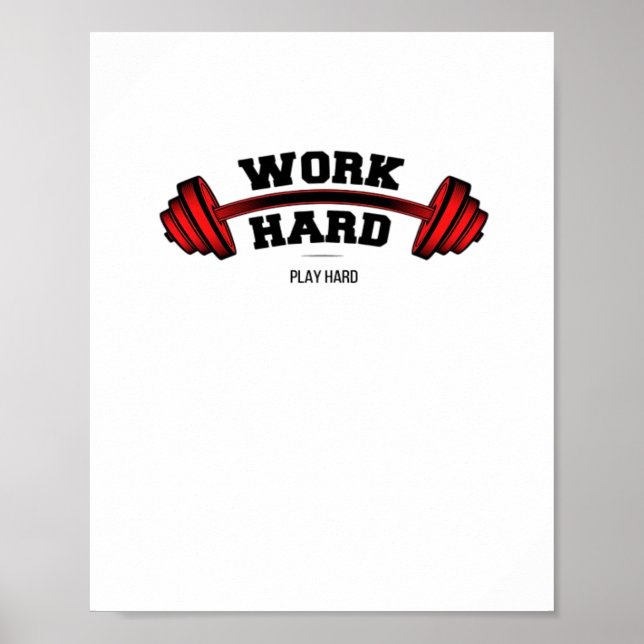 Poster Duro de trabalho Tão Duro para os trabalhadores en (Frente)