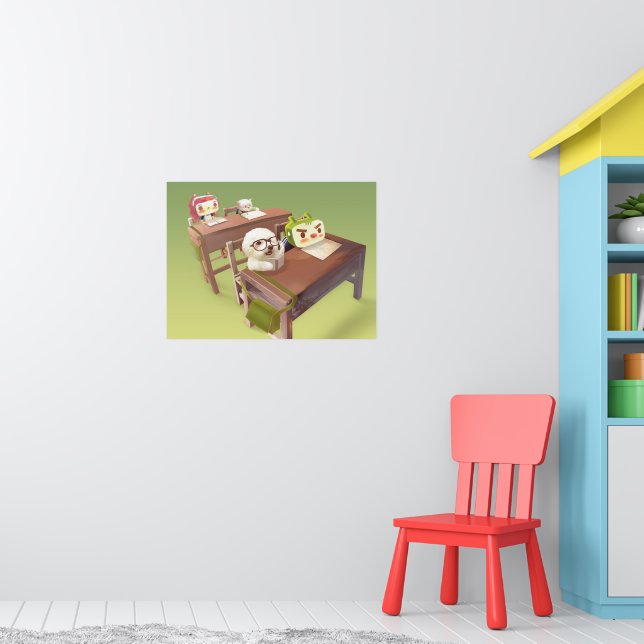 Poster Duro do estudo (Berçário 1)