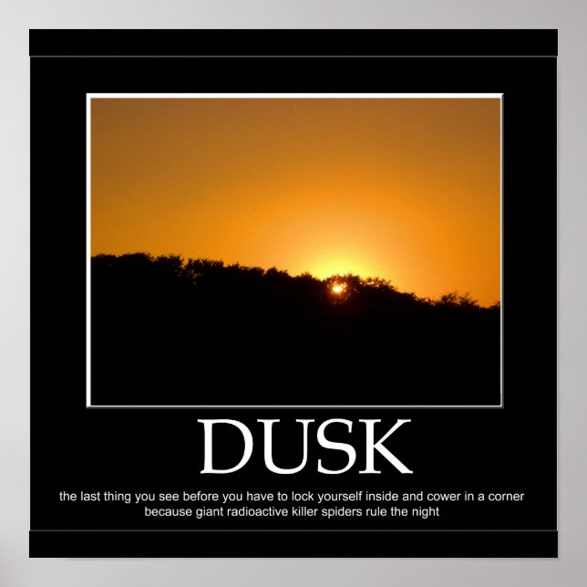 Poster Dusk (Frente)