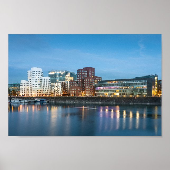Poster Dusseldorf Alemanha (Frente)