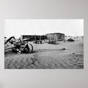 Póster Dust Bowl 1935.