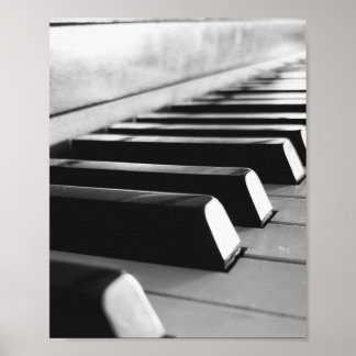 Poster Dusty Piano Keys