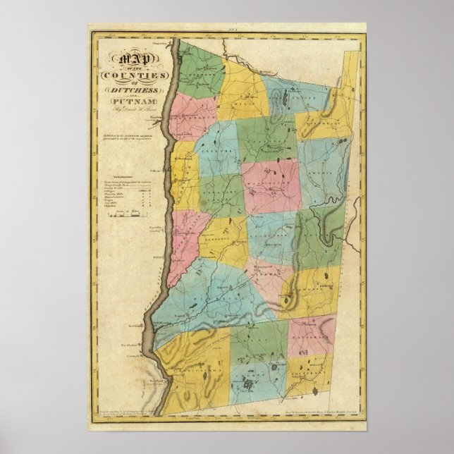 Póster Dutches, Condados Putnam (Frente)