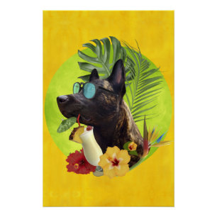 Póster Dutchie Tropical Summer Vibes