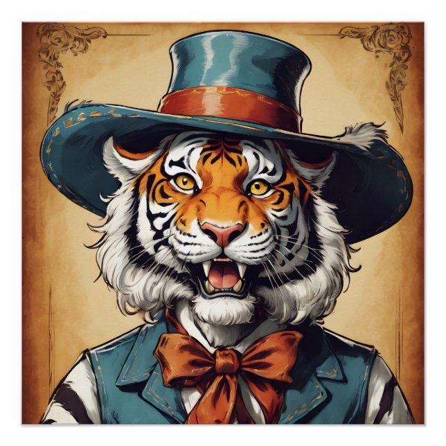 Póster Dutton O Tiger (Frente)