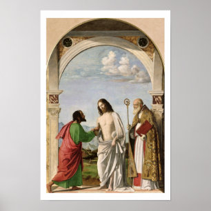 Póster Duvidando Thomas com St. Magnus, c.1504-05