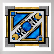 Dwarven Chest - Art Deco Fantasty Abstrato