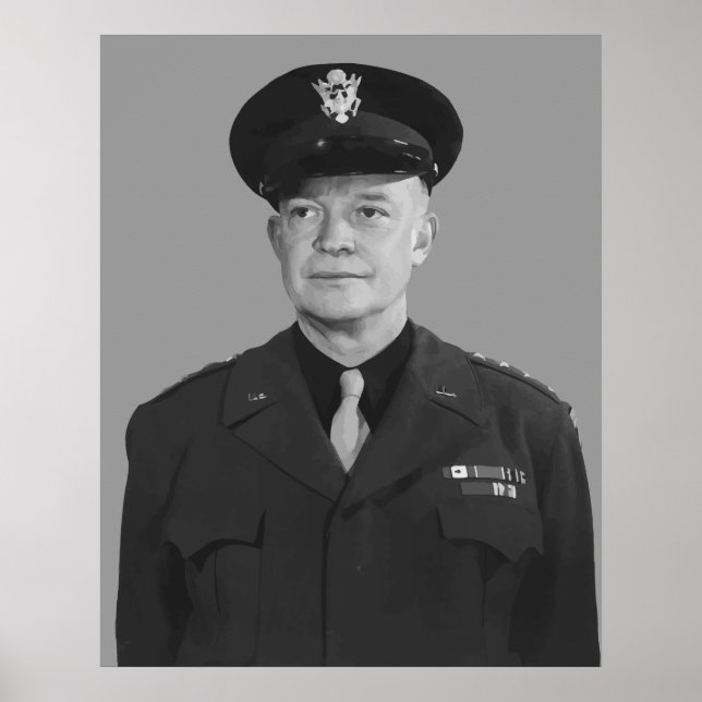 Póster Dwight D. Eisenhower (Frente)