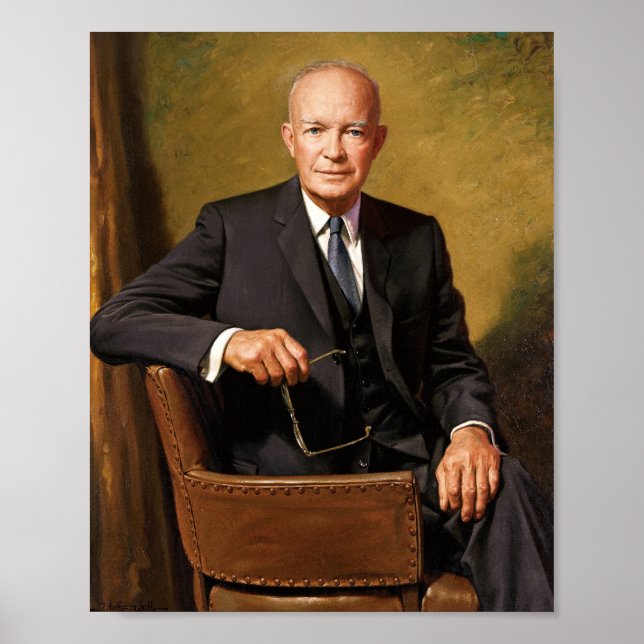 Póster Dwight D. Eisenhower (Frente)