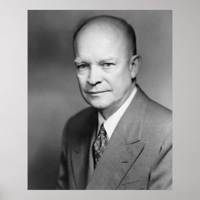 Poster Dwight Eisenhower (Frente)