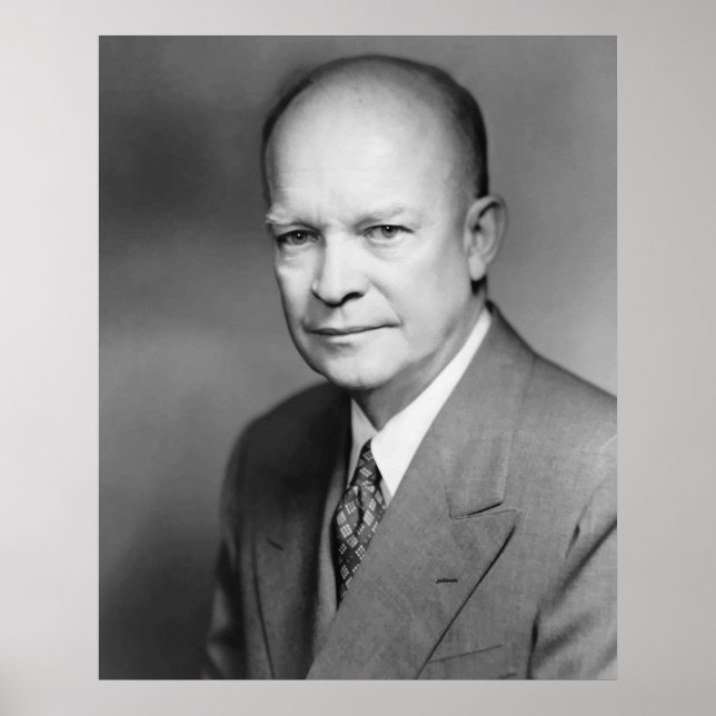 Póster Dwight Eisenhower (Frente)