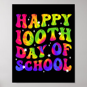 Poster Dye Happy 100º Dia dos Estudantes Escolares Crianç