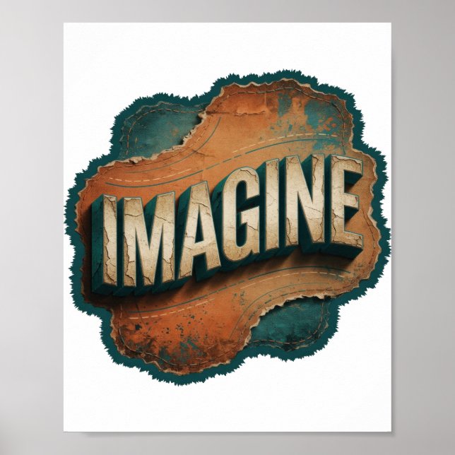 Poster Dynamic Gold IMAGINE (Frente)