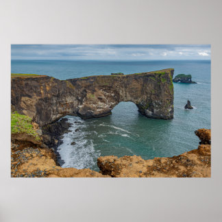 Poster Dyrhólaey Islândia