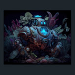 Poster Dystopian Robot e Plantas<br><div class="desc">Dystopian Robot e Plantas</div>