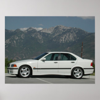 Poster E36 M3 Sedan