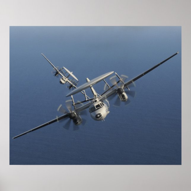 Póster E-2C Hawkeye (Frente)