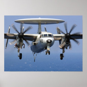 Póster E-2C Hawkeye