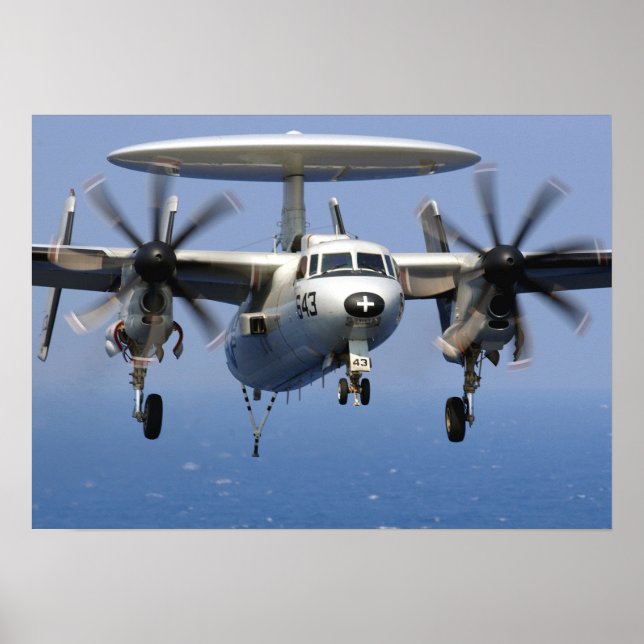 Póster E-2C Hawkeye (Frente)