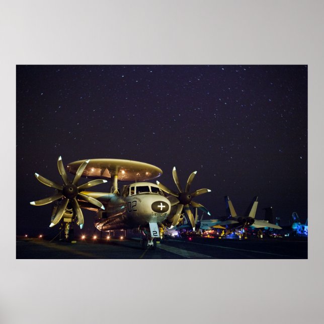 Póster E-2C Hawkeye (Frente)