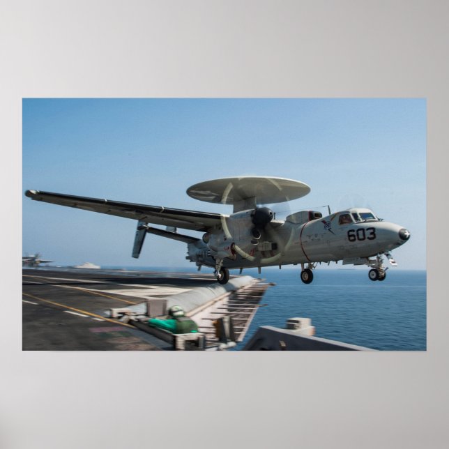 Poster E-2C Hawkeye (Frente)
