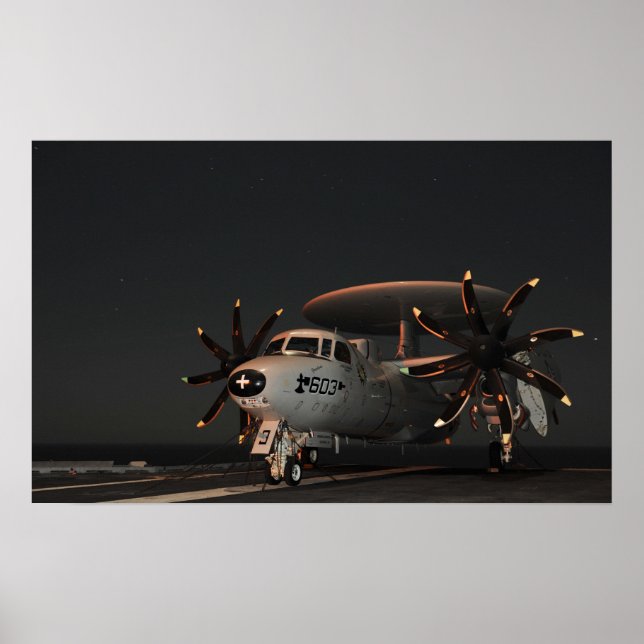 Póster E-2C Hawkeye (Frente)
