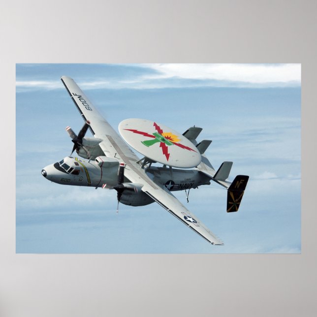 Póster E-2C Hawkeye (Frente)