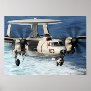 Póster E-2C Hawkeye
