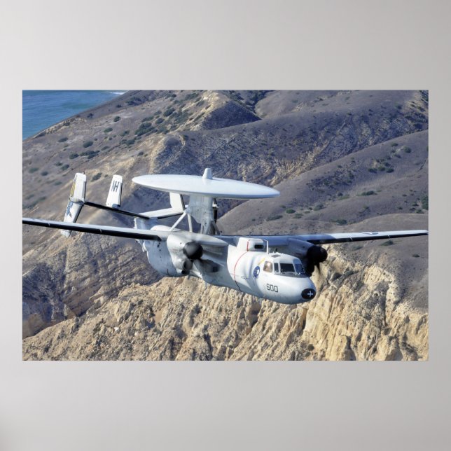 Póster E-2C Hawkeye (Frente)