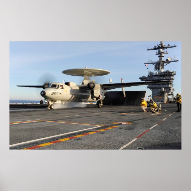 Poster E-2C Hawkeye (Frente)