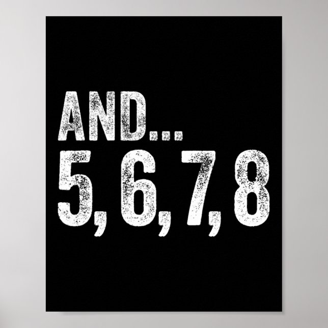 Poster E 5 6 7 8 Dançarinas De Professores (Frente)