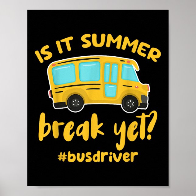 Poster É A Break De Verão, Ainda Que Engraçado, Motorista (Frente)