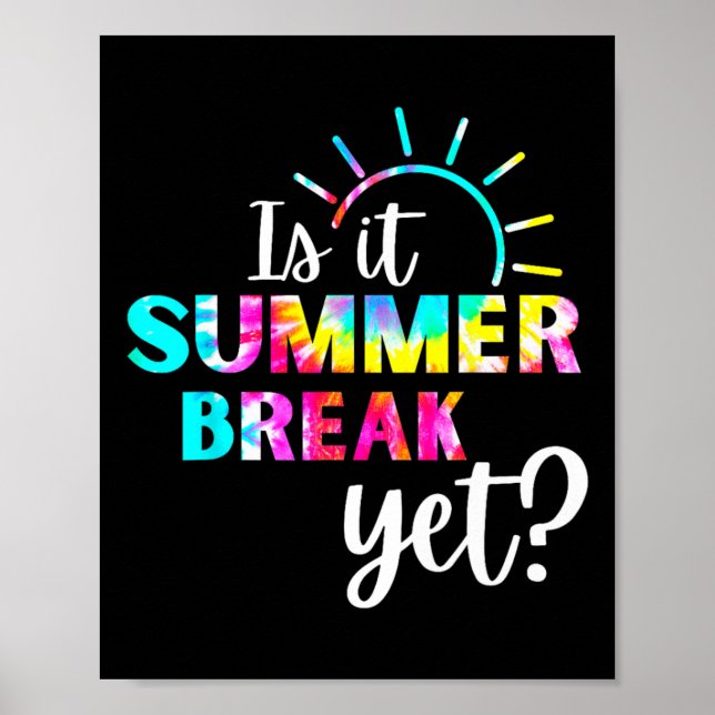 Poster É A Break Summer Ainda Apreciação 1 (Frente)