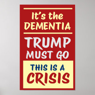 Poster É A DEMÊNCIA | RY | Protesto