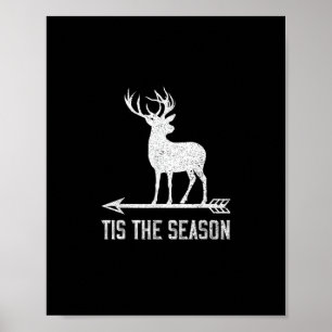 Poster É a Época do Ano Caça de Cervo Engraçada
