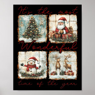 Poster É a época mais maravilhosa do ano da Feliz Chr