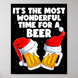 Poster É a época mais maravilhosa para um amante da cerve