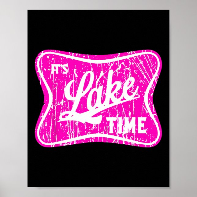 Poster É a Hora do Lago  (Frente)