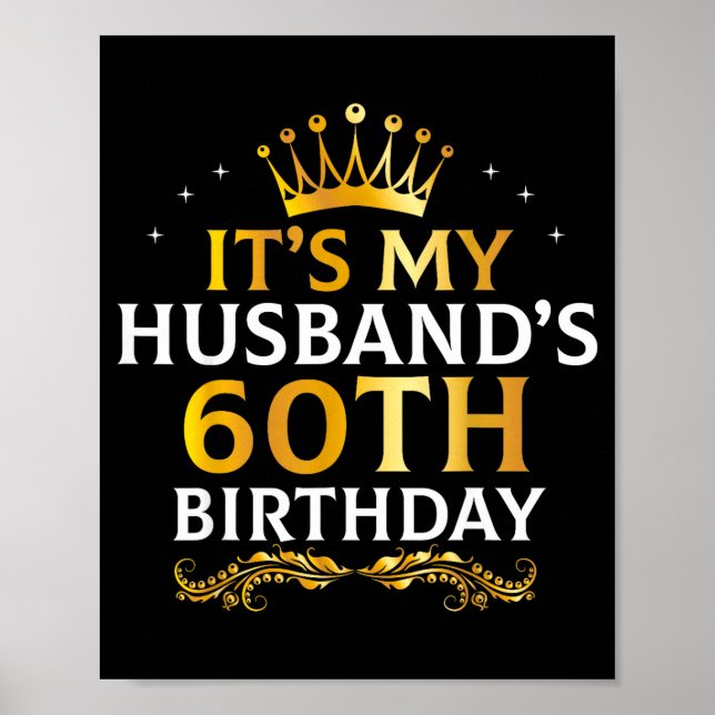 Poster É a Ilustração de 60 Anos do Marido (Frente)