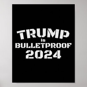 Poster É à prova de bala 2024! Lute! Lute! Eleição