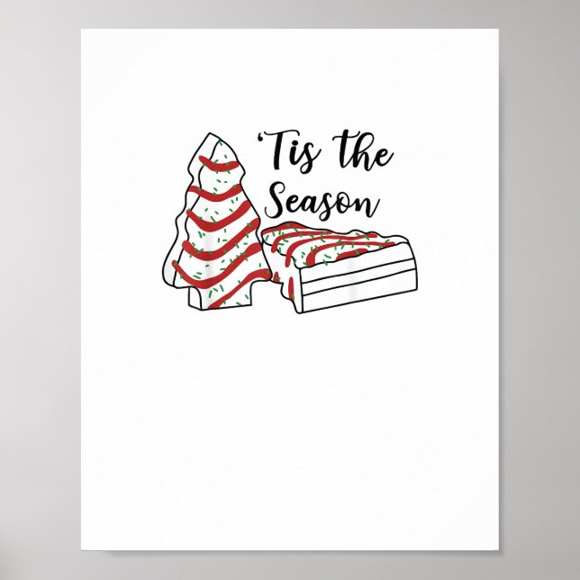 Poster É a Temporada Árvore Divertida Natal  (Frente)