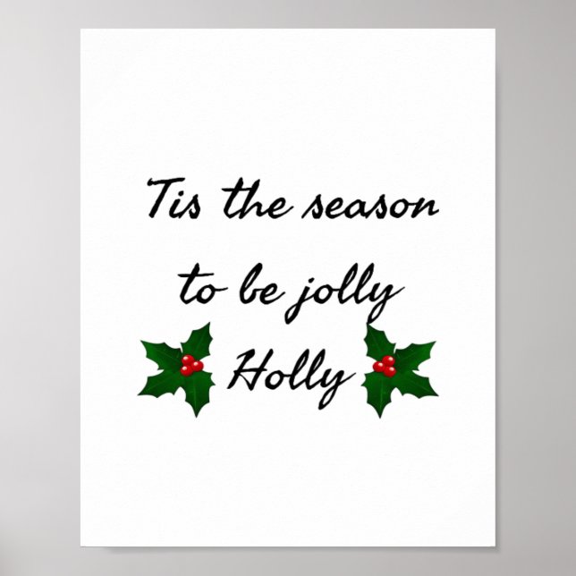 Poster É a Temporada de Ser Holly (Frente)
