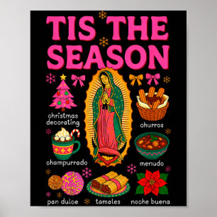 Poster É a Temporada Pan Dulce de Comida de Natal Mexican