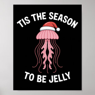 Poster É a Temporada para Ser Geléia de Natal 
